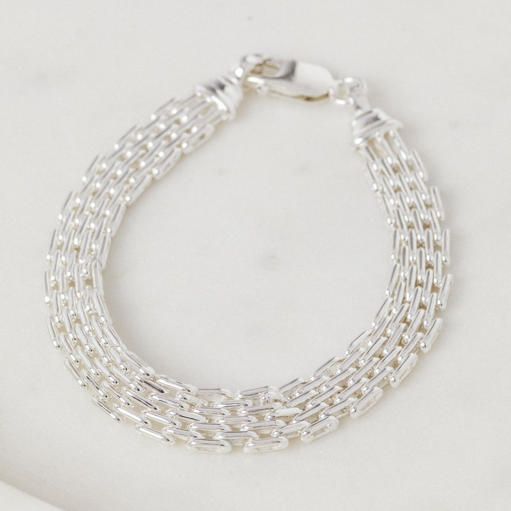 Block Chain Bracelet - Aspire Jewellery