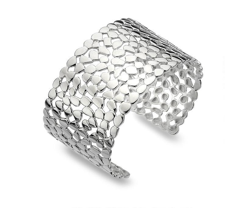 Cuff Scatter Pattern Bangle - Aspire Jewellery