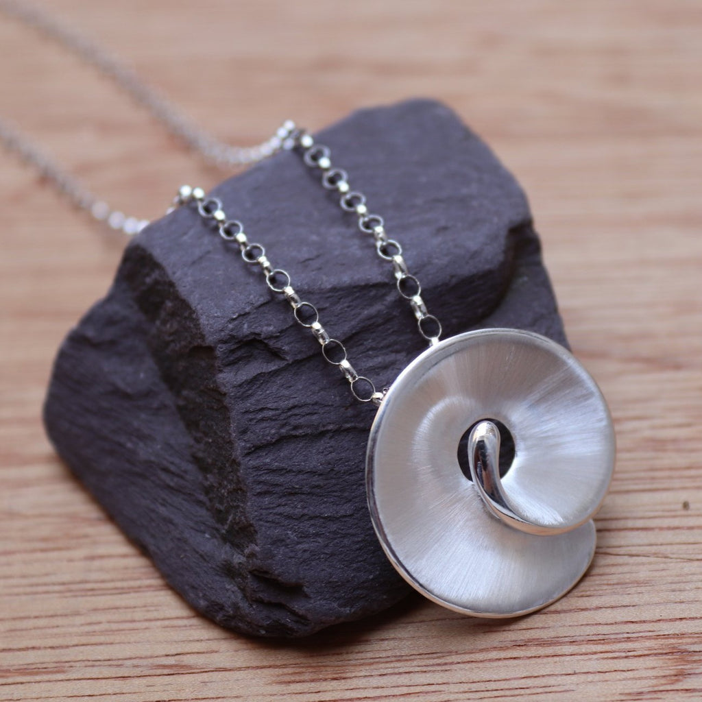 Swirl Shell Pendant - Aspire Jewellery