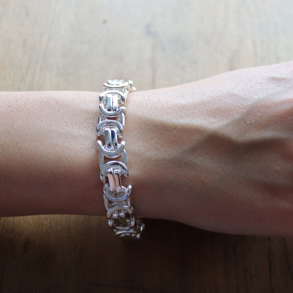 Flat Byzantine Bracelet - Aspire Jewellery