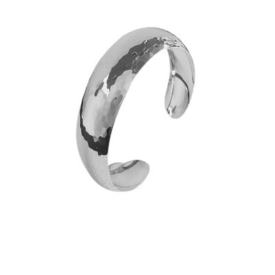 Hammered Cuff Bangle - Aspire Jewellery