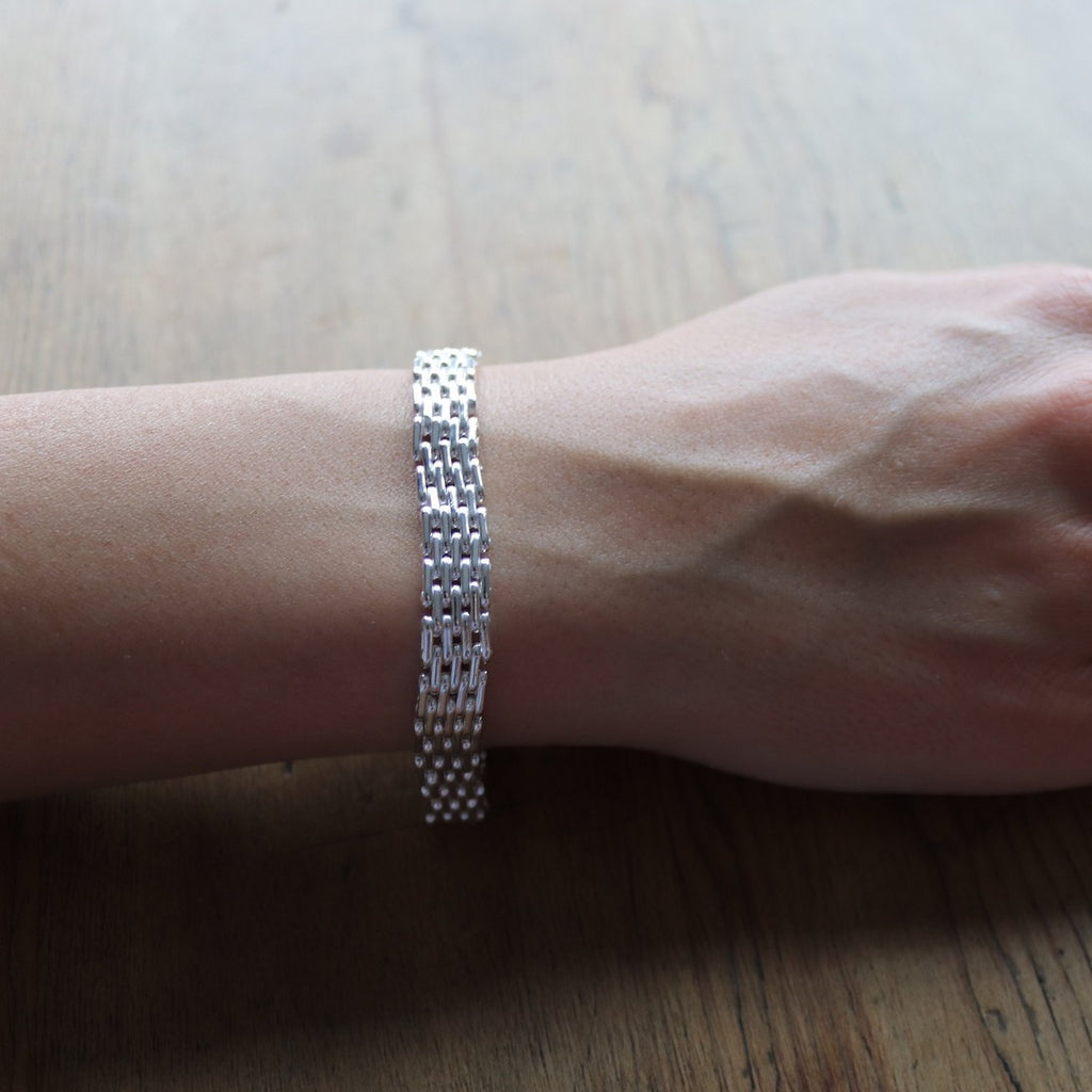 Block Chain Bracelet - Aspire Jewellery